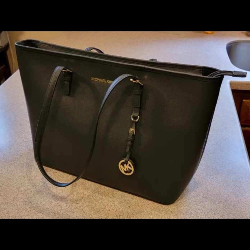Michael Kors Black Tote Bag